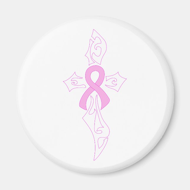 Breast Cancer Kor Magnet (Framsidan)