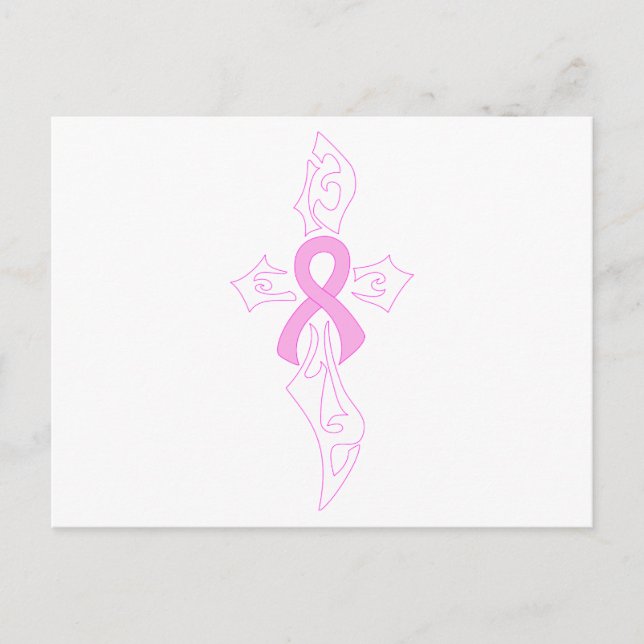 Breast Cancer Kor Vykort (Framsida)