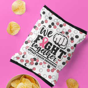 Breast Cancer Medvetna Chip Bag Wrappers Party fav Anteckningsblock
