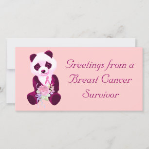 Breast Cancer Panda Bear