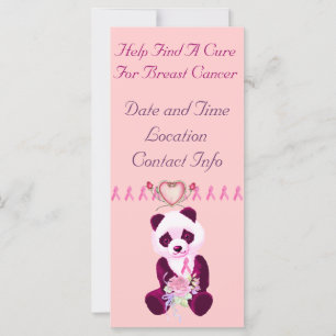 Breast Cancer Panda Bear