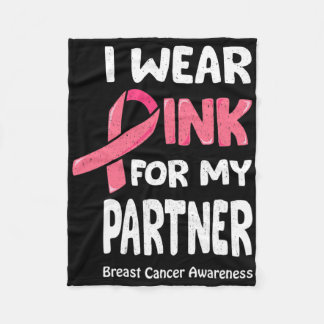 Breast Cancer Partner T Shirt Fleecefilt