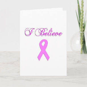 Breast Cancer Pink Ribbon Kort