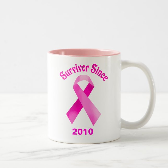 Breast Cancer Pink Ribbon Mugg (Höger)
