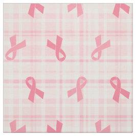Breast Cancer Pink Ribbon Play Mönster Tyg