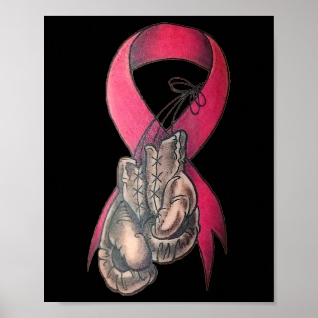 Breast Cancer Shirt Poster (Framsidan)