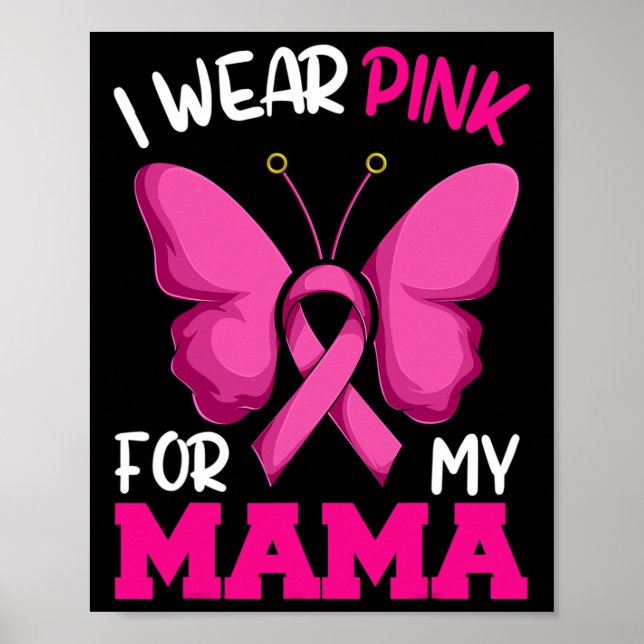 Breast Cancer Shirt Poster (Framsidan)