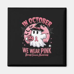 Breast Cancer Shirts Women Halloween Bära Magnet