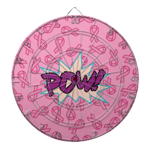 Breast Cancer Toppen Hero Darttavla (Framsidan)