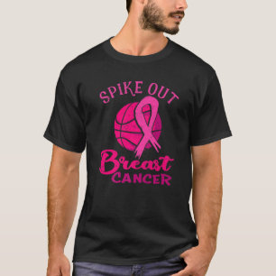 Breast Cancer Volleyball Rosa Ribbon Surgery Sport T Shirt