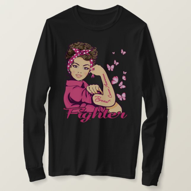 Breast Cancer Warrior Awareness Tee Support Believ (Design framsida)