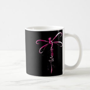 Breast Cancer Warrior Breast Cancer Awareness Drag Kaffemugg