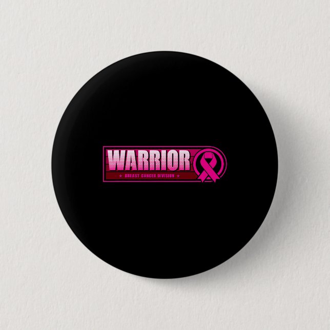Breast Cancer Warrior - Breast Cancer Division Knapp (Framsida)