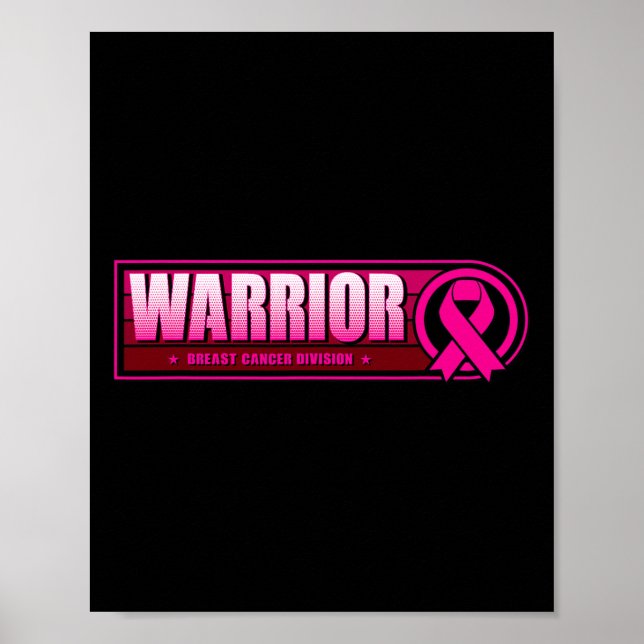 Breast Cancer Warrior - Breast Cancer Division Poster (Framsidan)