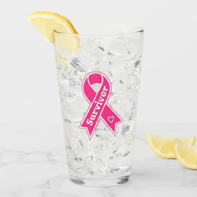 Breast Survivor Glaskopp (Framsida Ice)