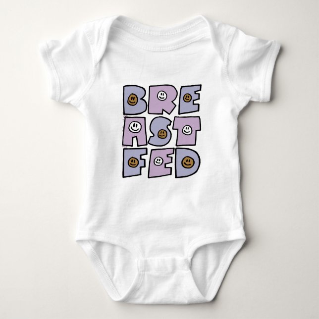 Breastfed T-shirt (Framsida)