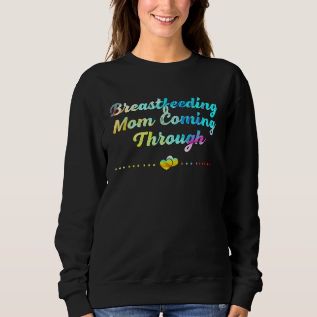 Breastfeeding Mom  Mother Humor Mommy T Shirt (Framsida)