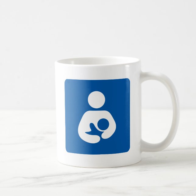 Breastfeeding-/sjukvårdsymbol Kaffemugg (Höger)