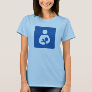 Breastfeeding skjorta för service tee shirt