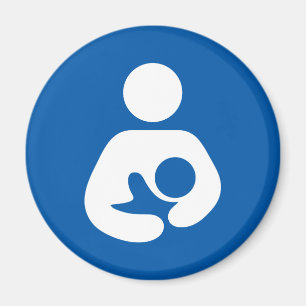 Breastfeeding symbol magnet