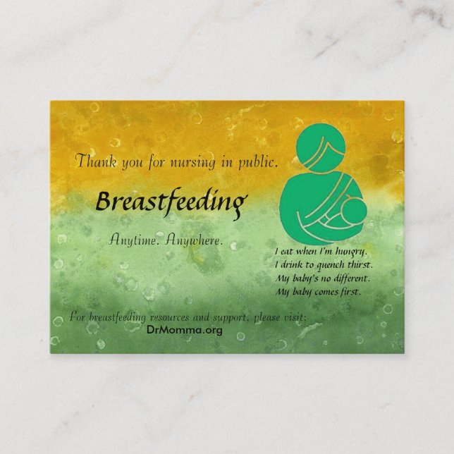 Breastfeeding uppmuntran (Framsida)