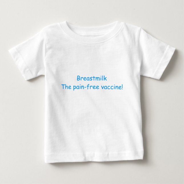 Breastmilk detfria vaccinet! tröja (Framsida)