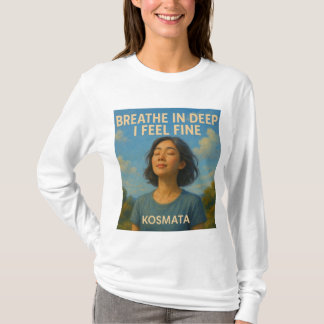 Breath in Deep - Langarmshirt Damen T Shirt