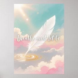 Breathe and Let Go Poster