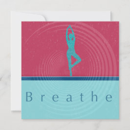Breathe Art Card Julkort