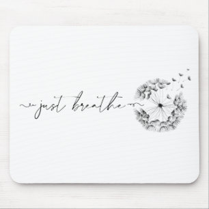 Breathe As Stem of Dandelion Minimal Black Musmatta