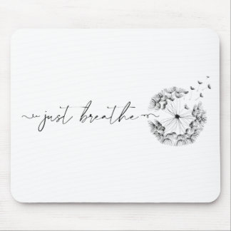 Breathe As Stem of Dandelion Minimal Black Musmatta