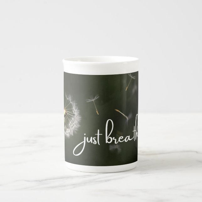 Breathe Bone China Mugg Benporslin Mugg (Framsidan)