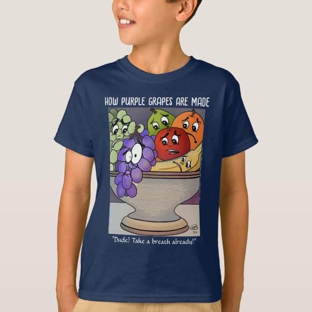 Breathe Boy's T-Shirt (Framsida)