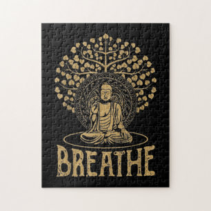 Breathe Buddha Idea Yoga och Meditation Pussel