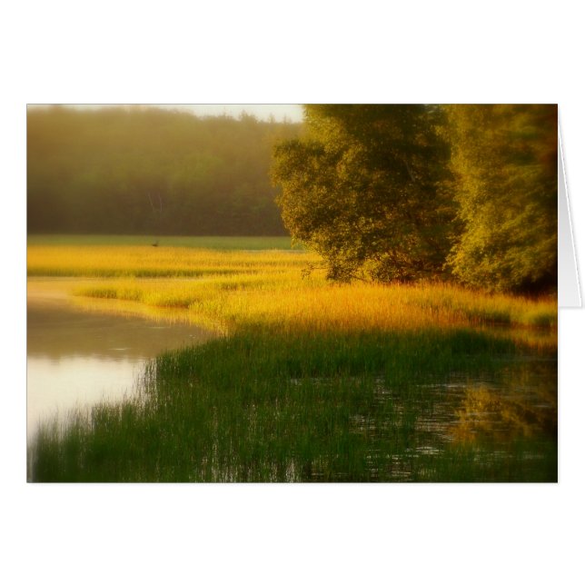 Breathe Card Hälsningskort (Framsidan Horizontal)