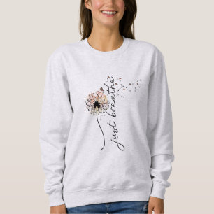 Breathe Dandelion Butterfly-inspirationen Yoga T Shirt