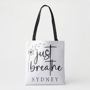 Breathe Dandelion-eget namn Tygkasse