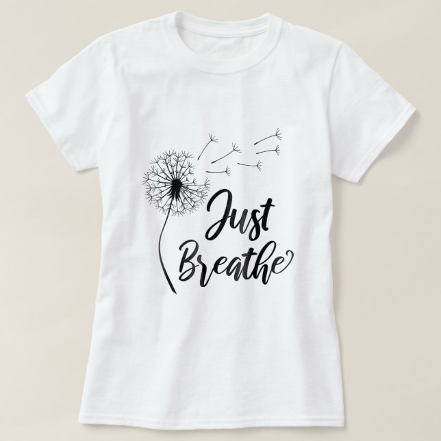 Breathe Dandelion Women Manar Plus Storlek 2XL 3XL T Shirt (Design framsida)