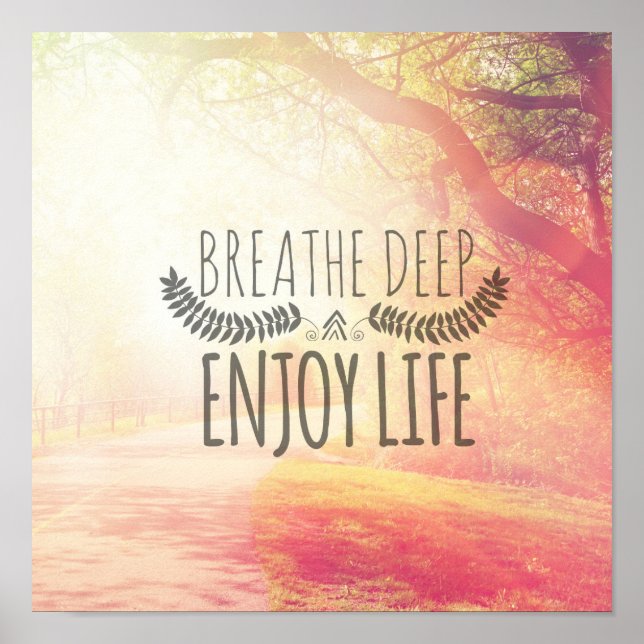 Breathe Deep Poster (Framsidan)