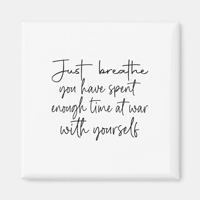 Breathe du har tillbringat tillräckligt med tid i  magnet (Framsidan)