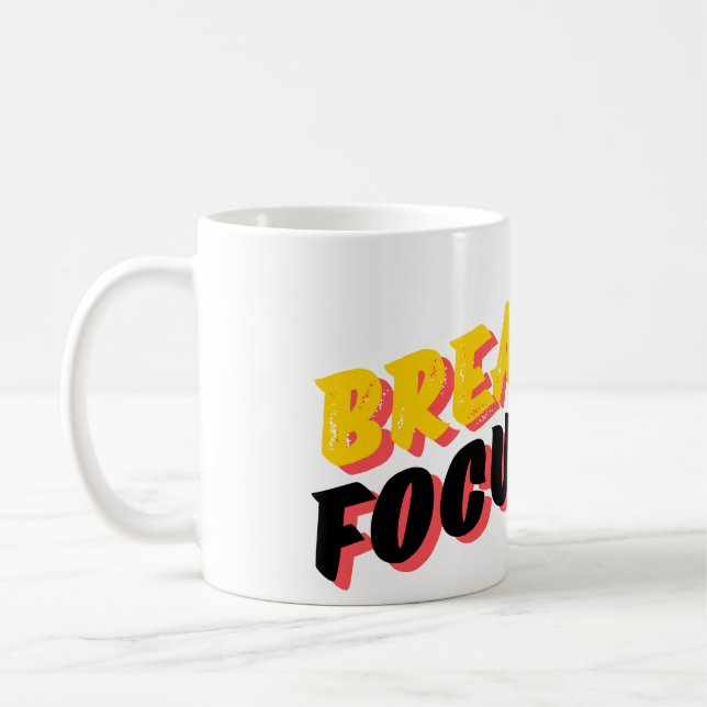 Breathe. Fokusera. Gå Kaffemugg (Vänster)