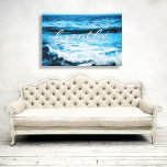 Breathe Hawaii Turcos Ocean Vågar Photo 32x48 Canvastryck<br><div class="desc">"Breathe", slappna av och njut av det mesmarsande havet vinkarare med den här målarbilden av Hawaii Pacific. Du kan enkelt anpassa den här väggkonsten och jag erbjuder även anpassning för alla produkter. OBS! Ändra inte storleka på den här arbetsytan så att den blir större än vad som visas i listan....</div>