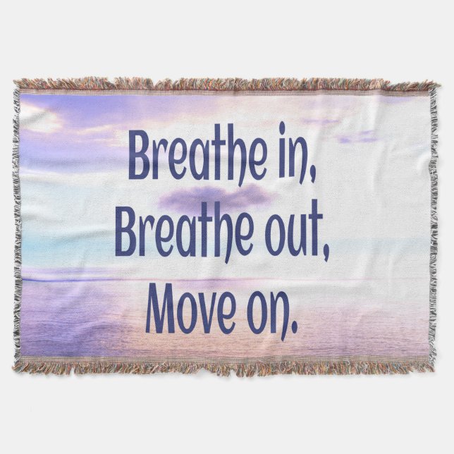 Breathe in, Breathe out, Move on, Motivational Filt (Framsidan)