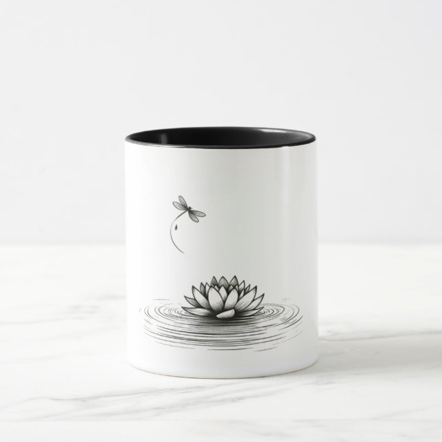 Breathe in Silence Mugg (Center)
