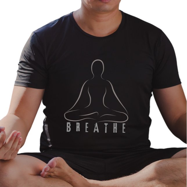 Breathe Inner Peace Minimalist Tee (Skapare uppladdad)