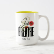 Breathe Inspiration Blommigt Yoga