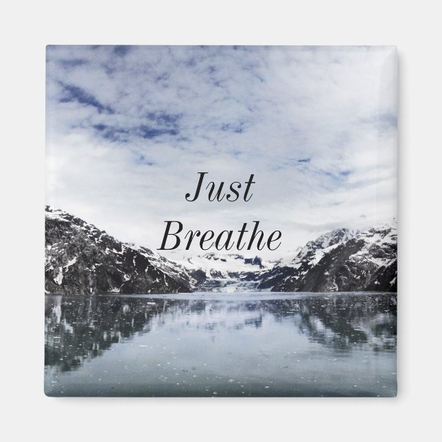"Breathe." Internationell offert Magnet (Framsidan)