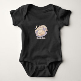 Breathe Kitten Lugn - Cute Baby Bodykostym T Shirt
