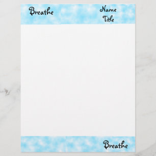 Breathe-letterhead Brevhuvud