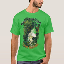 Breathe Life, Live Green–Botanical Dream Art Print T Shirt